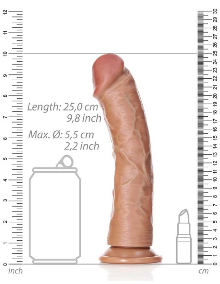 Gode réaliste Curved Strong 23 x 5.5cm Latino