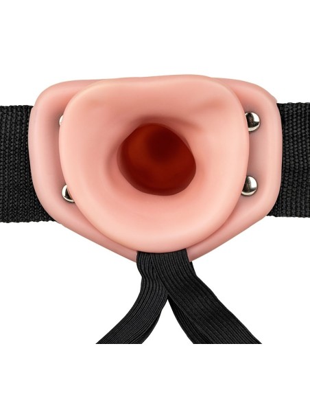 Gode ceinture vibrant Hollow Vibe RealRock 20 x 4.5cm