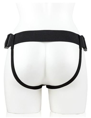 Gode ceinture creux Hollow Strap On RealRock 18 x 4.5cm Latino