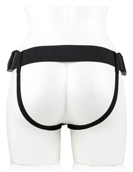 Gode ceinture creux Hollow Strap On RealRock 18 x 4.5cm