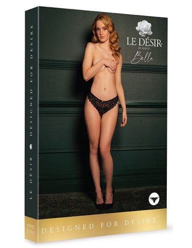 Culotte Dentelle CLAIRE Noire