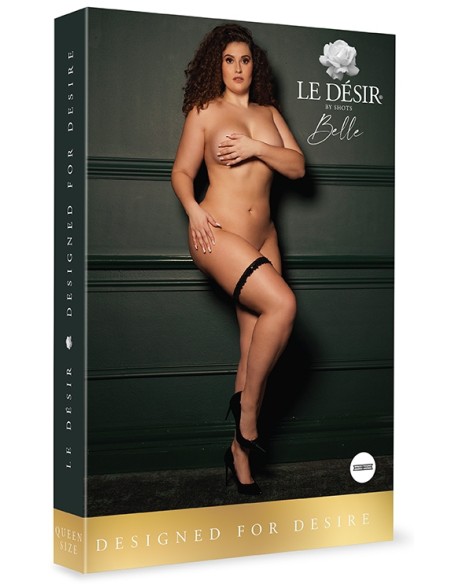 Jarretière NOEL Grande Taille Noire Jarretière NOEL Grande Taille Noire