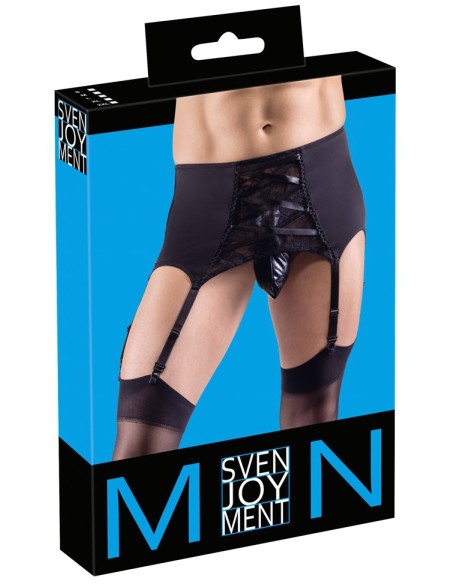 Porte-Jarretelles Homme Belt Lace Noir Porte-Jarretelles Homme Belt Lace Noir