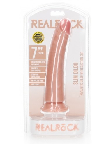 Gode réaliste Slim Dildo RealRock 18 x 4.2cm