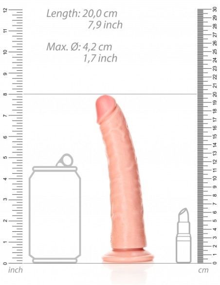 Gode réaliste Slim Dildo RealRock 18 x 4.2cm