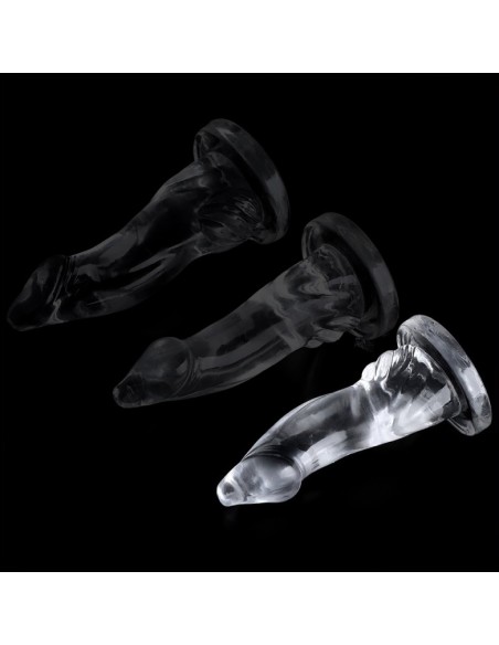 Gode transparent Banka S 16 x 6.5cm Gode transparent Banka S 16 x 6.5cm