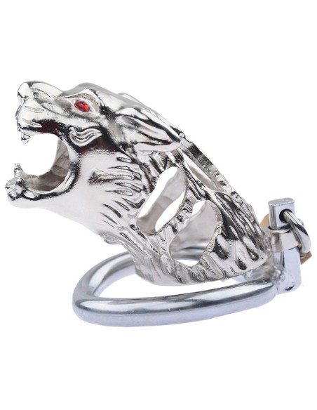 Cage de chasteté en métal Panthera 9 x 3.4cm Cage de chasteté en métal Panthera 9 x 3.4cm