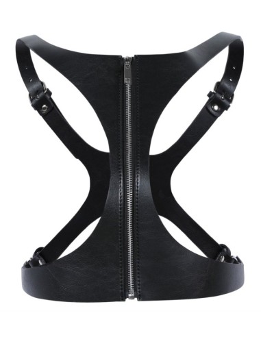 Corset SM Vinyle Noir