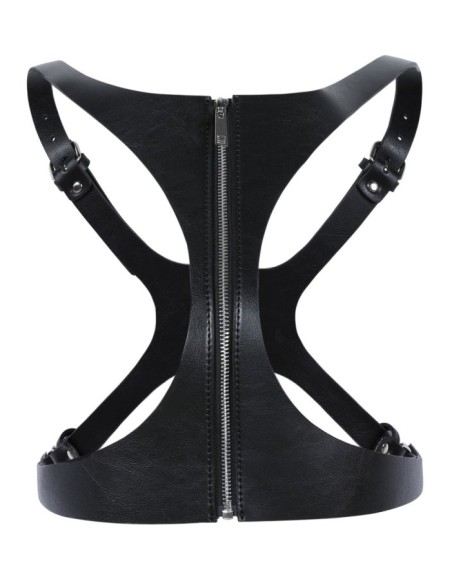 Corset SM Vinyle Noir