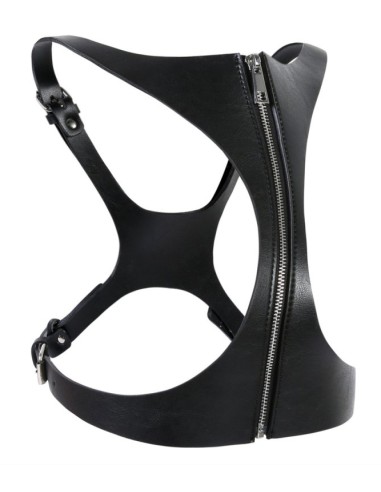 Corset SM Vinyle Noir