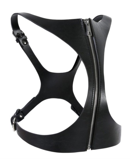 Corset SM Vinyle Noir