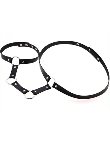 Collier + Ceinture Waist Neck Noir