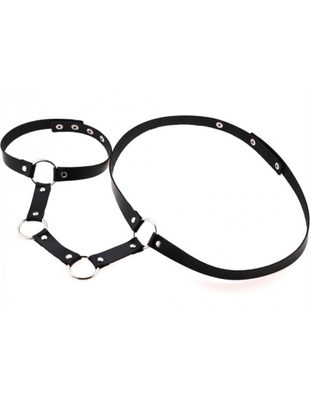 Collier + Ceinture Waist Neck Noir