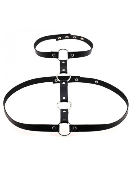 Collier + Ceinture Waist Neck Noir