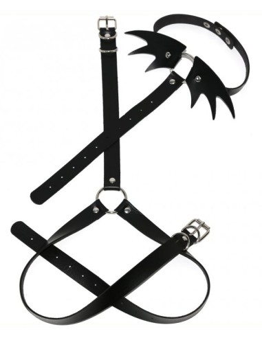 Collier Sm + ceinture Belt Wing Noir