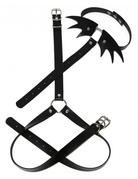 Collier Sm + ceinture Belt Wing Noir Collier Sm + ceinture Belt Wing Noir