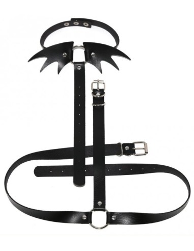 Collier Sm + ceinture Belt Wing Noir