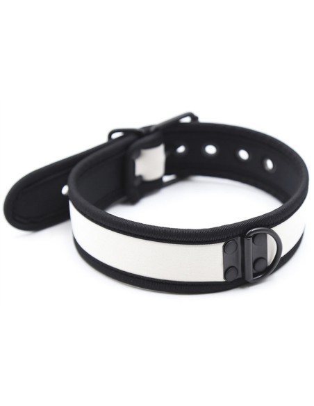 Collier Néoprène Simply Puppy Blanc Collier Néoprène Simply Puppy Blanc