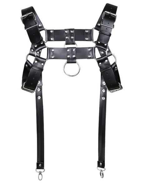 Harnais Sm Garter Noir