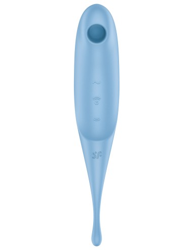 Stimulateur de clitoris Twirling Pro Bleu