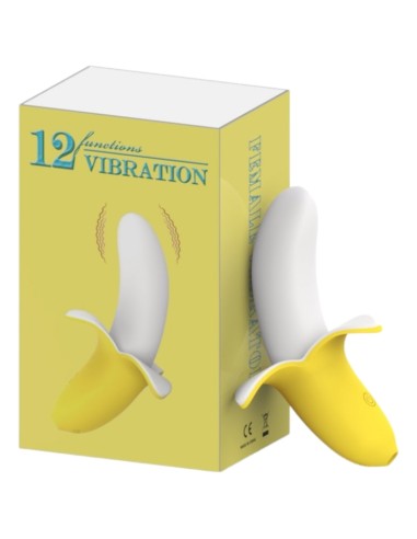 Gode vibrant Hola Banana 8 x 3cm