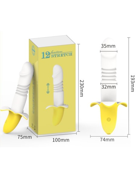Gode à poussée Banana Thrust 13 x 3.3cm