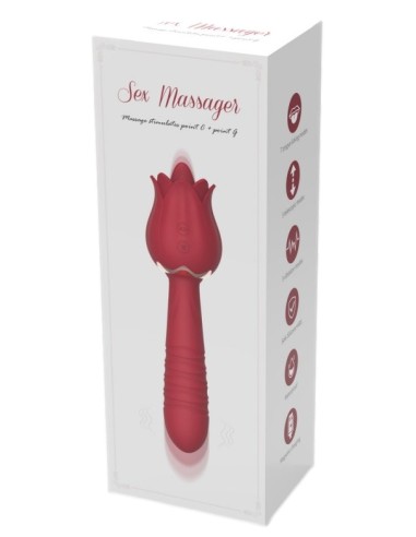 Stimulateur de clitoris et Point G Rose Licky