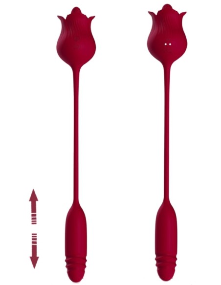 Stimulateur et Vibro Dwich Rose