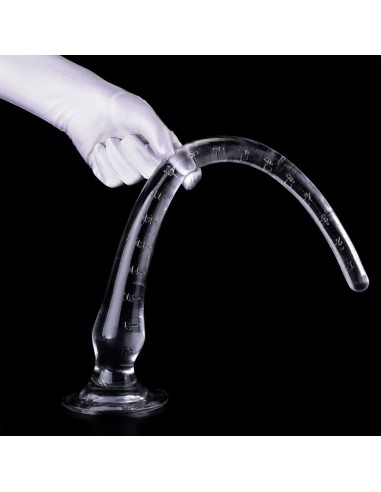 Gode long transparent Koxor L 45 x 5cm