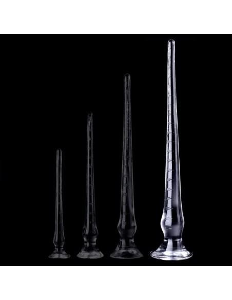 Gode long transparent Koxor XL 55 x 6cm