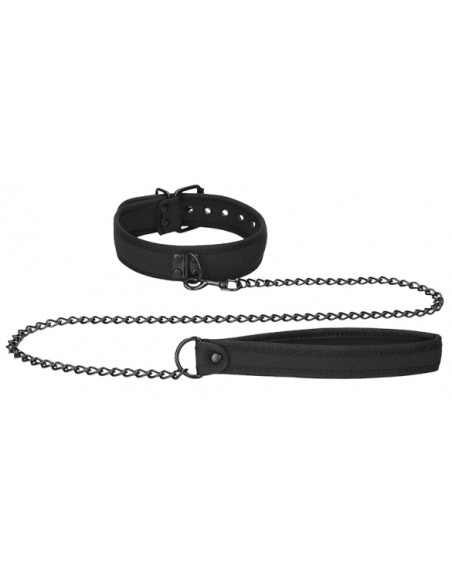 Collier Néoprène Ouch Puppy Noir