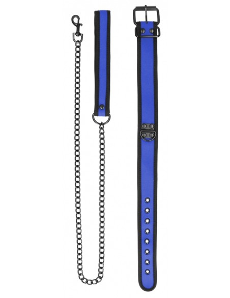 Collier Néoprène Ouch Puppy Bleu Collier Néoprène Ouch Puppy Bleu