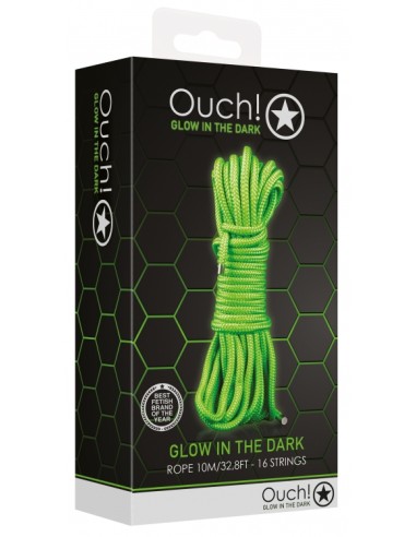 Corde de bondage phosphorescente Glow Rope 10M