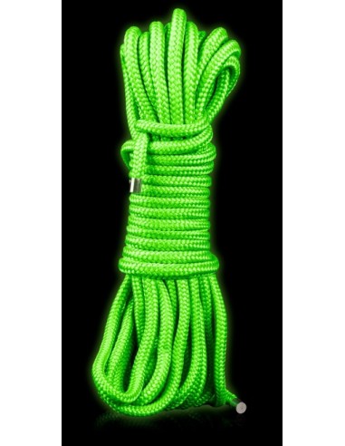 Corde de bondage phosphorescente Glow Rope 10M