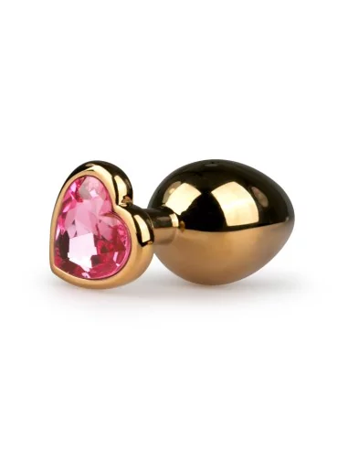 Plug bijou Or en coeur - Medium 7.1 x 3.2cm