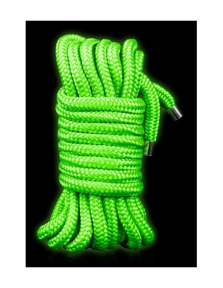 Corde de bondage phosphorescente Glow Rope 5M