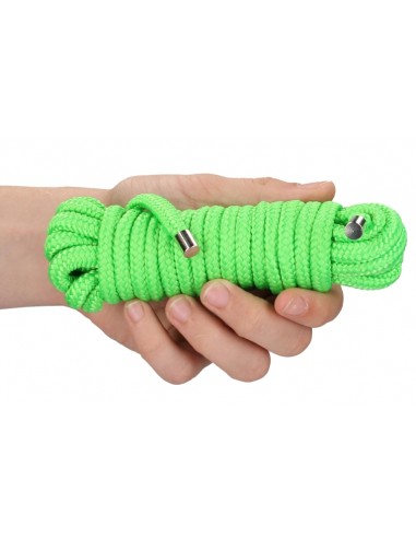 Corde de bondage phosphorescente Glow Rope 5M