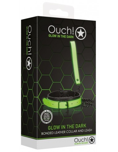 Collier-Laisse phosphorescent Glow