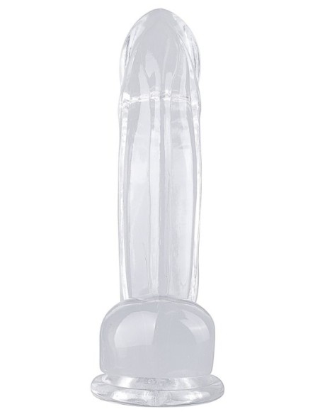 Gode transparent Kolk M 14 x 4.5cm Gode transparent Kolk M 14 x 4.5cm