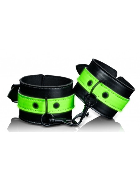 Menottes de poignets phosphorescentes Glow Menottes de poignets phosphorescentes Glow
