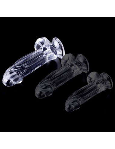 Gode transparent Kolk L 16 x 5.5cm