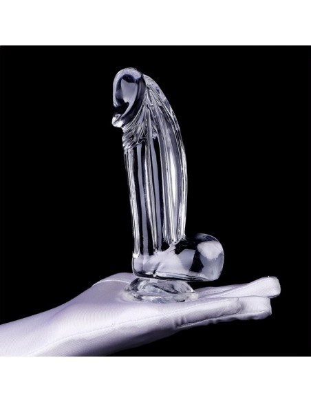Gode transparent Kolk L 16 x 5.5cm Gode transparent Kolk L 16 x 5.5cm