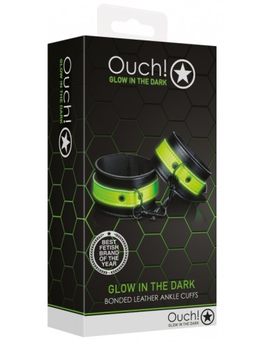 Menottes de chevilles phosphorescentes Glow