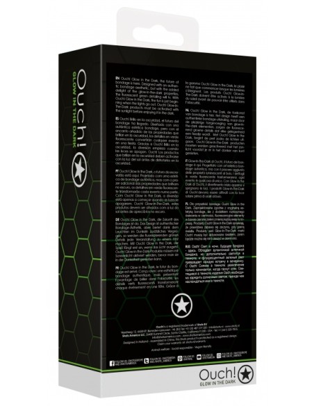 Menottes de chevilles phosphorescentes Glow Menottes de chevilles phosphorescentes Glow