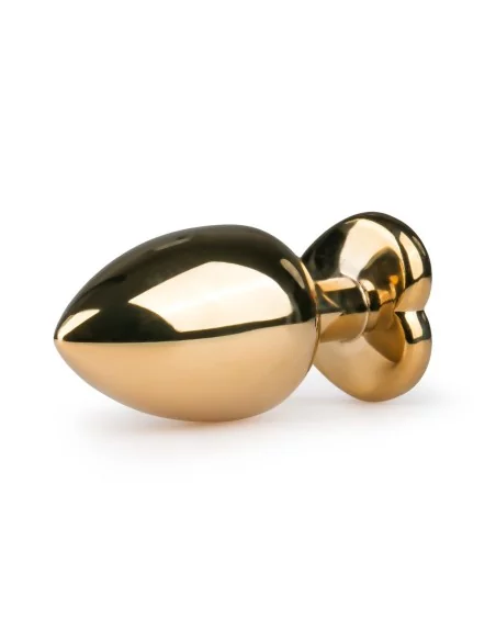 Plug bijou Or en coeur - LARGE 8.2 x 3.8 cm Plug bijou Or en coeur - LARGE 8.2 x 3.8 cm