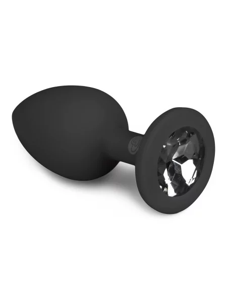 Plug Bijou Diamond noir 6 x 2.7cm