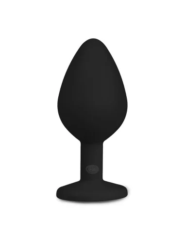 Plug bijou Diamond noir 7 x 3.3cm
