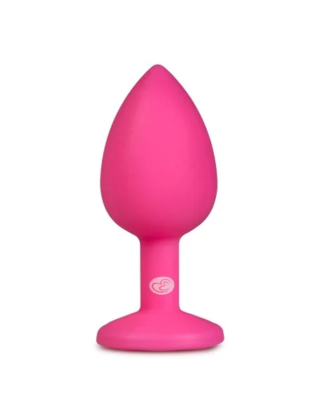 Plug Bijou Diamond Rose 6 x 2.7cm Plug Bijou Diamond Rose 6 x 2.7cm