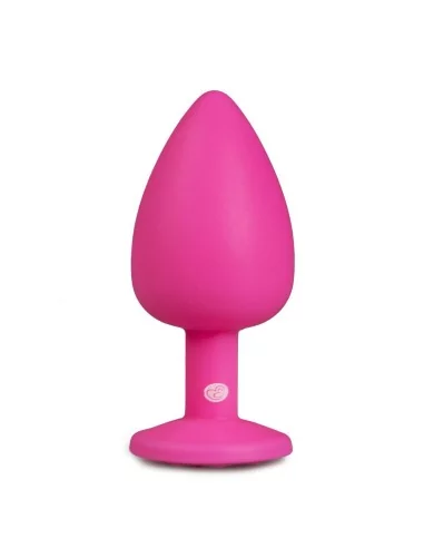 Plug Bijou Diamond Rose 8 x 4cm