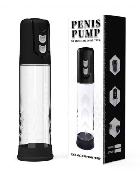 Pompe à pénis automatique Aid Erection 17 x 6cm Pompe à pénis automatique Aid Erection 17 x 6cm